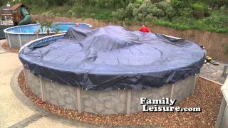 Winterizing PART 3  How to close my swimming pool for the winter [upl. by Iblok]