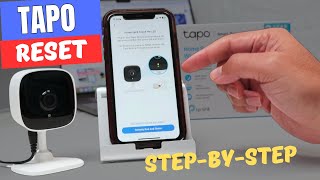 How to reset TP Link Tapo C100 camera  It works with other models [upl. by Ecitnerp]