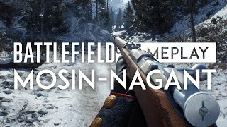 MosinNagant  Battlefield 1  Gameplay No Commentary [upl. by Ainatnas]