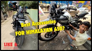 Part  1  Installing Accessories on Royal Enfield Himalayan 450  Bandidos Pitstop [upl. by Jeconiah]