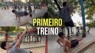 Primeiro Treino de Calistenia  Treino para Iniciantes [upl. by Yxor401]