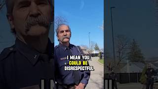 Disrespectful Sgt Trespasses Me For Traffic Sign [upl. by Hedy413]