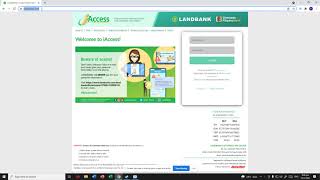 How to enrol in LANDBANK IACCESS online [upl. by Downe]