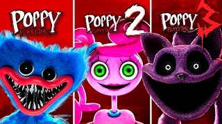 Poppy Playtime Chapters 1 2 amp 3  Complete Game Walkthrough amp Full Story [upl. by Broder]