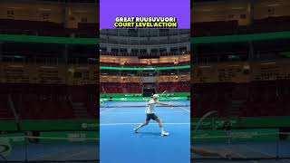 GREAT RUUSUVUORI COURT LEVEL ACTION tennis shorts [upl. by Eisle]