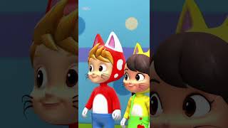 Trois Petits Chatons trending viral kids shorts musique [upl. by Elka]