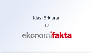 Klas förklarar EU [upl. by Fugazy]