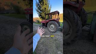 Wie man einen Oldtimer Traktor fährt 😱🚜 traktor landwirtschaft fahrenlernen oldtimer bauer [upl. by Garek508]