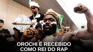 Orochi é recebido como rei do raptrap em Angola para o Festival ALL BLANCH em Luanda [upl. by Calisa]