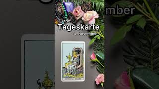 Tarot TAGESKARTE 4 November 2024 [upl. by Seek514]