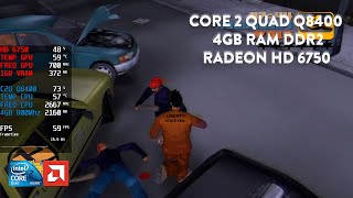 Grand Theft Auto 3  Core 2 Quad Q8400  4GB DDR2  HD 6750 [upl. by Arica264]