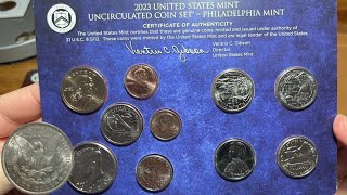 Final Coin Purchase of 2023 United States Mint Uncirculated Coin Set [upl. by Angil]