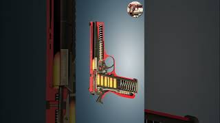 Browning HiPower Pistol Belgium United States worldofguns animation gaming [upl. by Aratal]