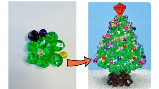 Crystal Christmas Tree水晶圣诞树diy handmadegifts handmade love art gift christmas [upl. by Noved]