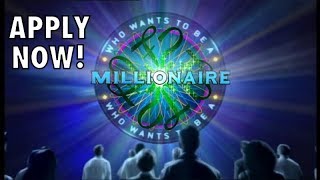 I APPLIED for Who Wants To Be A Millionaire And So Can YOU [upl. by Ibby444]