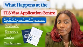 My TLS Contact Visa Application Centre Experience UK Visa Biometrics Capture Day [upl. by Lansing]