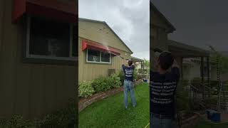 Awning Cleaning 🤙 Pressure Washing [upl. by Thorncombe]