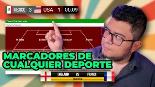 ESTO ES GRATIS  Marcadores para cualquier tipo de deporte [upl. by Htebasyle]