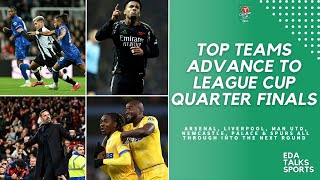 Carabao Cup Roundup Nwaneri shines for Arsenal Ruud wins Man Utd debut in style and Spurs top City [upl. by Matthiew662]