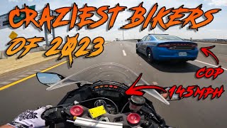 Are These The CRAZIEST Motorcycle Riders Of 2023  Bikers Gone WILD [upl. by Enaywd396]