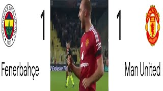 202425 UEFA Europa League Soccer Video Fenerbahce vs Manchester United 11 Highlights UEL [upl. by Ahar]