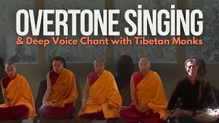 Overtone Singing amp Deep Voice Chant with Tibetan Monks [upl. by Anned]