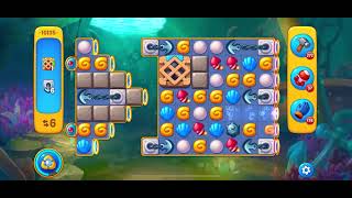 Fishdom level 10135 no boosters フィッシュダム ノーマル [upl. by Riess]