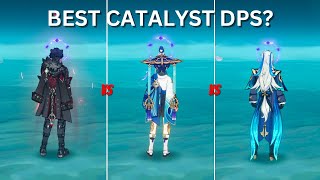 Wriothesley Worth It   Who is the Best F2P Catalyst DPS  Showcase Genshin Impact [upl. by Adnerak]