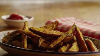 How to Make Baked Sweet Potato Fries  Allrecipescom [upl. by Curt]