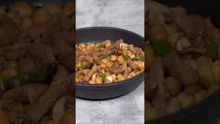 Receta de garbanzos con carne y verdura ¡potaje ligero para el verano [upl. by Jerrilyn]