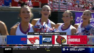 ESPN CFB intro  SMU  22 Louisville  1052024 [upl. by Ydnirb]