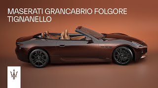 Maserati GranCabrio Folgore Tignanello [upl. by Etnoved]