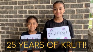 Celebrating 25 years of Kruti  Kruti Dance Academy [upl. by Lidah]