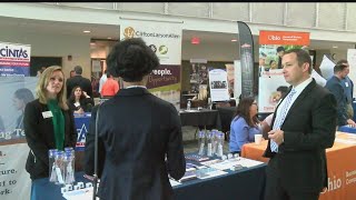 YSU students jump start careers with job fair [upl. by Obbard]