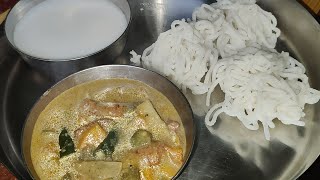 Idiyappam vegetable kuram recipe in tamilPapuViews [upl. by Leile]