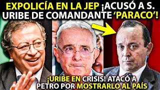 Uribe en PÁNICO atacó a Petro porque ¡Expolicía ACUSÓ a su hermano de COMANDANTE de 12 Apóstoles [upl. by Aleciram]