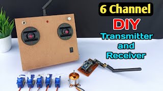 How To Make Simple RF Remote Control One Channel Transmitter and Receiver [upl. by Idnal146]