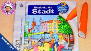 Tiptoi Buch Ravensburger Entdecke die Stadt Wieso Weshalb Warum [upl. by Sybille]