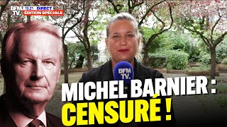 Michel Barnier  censuré [upl. by Lenoel335]