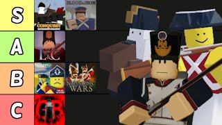 So I Tried Every Napoleonic Roblox Game and Ranked Them [upl. by Art]