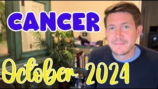 Cancer October 2024 Horoscope [upl. by Eleik]