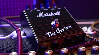 Marshall Drivemaster amp Guvnor Overdrive Pedal Reissues  Demo amp Features [upl. by Kinelski]