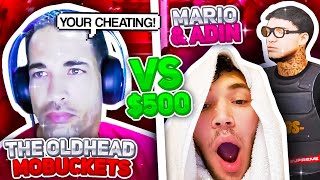 Mariosmindset and Adin make Mobuckets go INSANE in 500 WAGER NBA 2K20 [upl. by Francoise383]