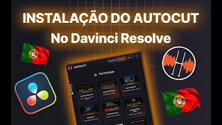 Como instalar o AutoCut no DaVinci [upl. by Edik970]