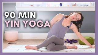 90 min Yin Yoga for Flexibility SelfCare amp Deep Relaxation [upl. by Htir]