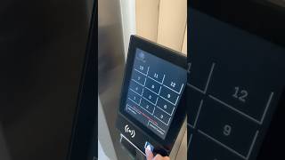 ThyssenKrupp AGILE Destination Despatch  Using Call Station Accessible  elevator shorts [upl. by Etteloiv557]