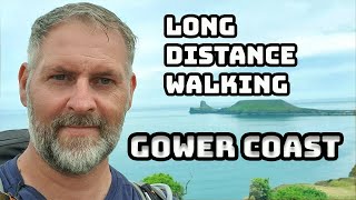 Long Distance Walking UK  Gower Coast Path [upl. by Carver]