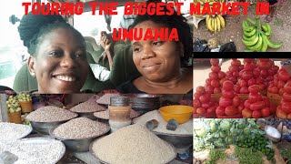 UMUAHIA MAIN MARKET UNEDITED MARKET VLOGCURRENT PRICES OF FOODSTUFF [upl. by Etnoval]