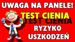 CIEĹ MOĹ»E USZKODZIÄ† OGNIWA SĹONECZNA POGODA i ZACIENIENIE PUNKOWE UWAĹ»AJ NA TAKIE ZABRUDZENIA [upl. by Freeborn]