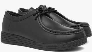 Black Clarks Wallabees School shoes size 9 [upl. by Eissehc]